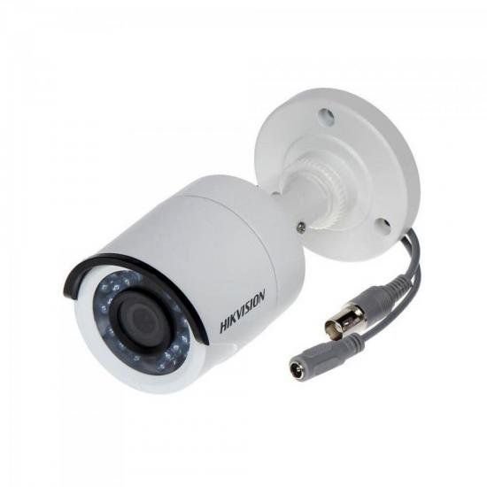 Camera Bullet EXIR FULL HD 2MP 1080P 2,8MM 20M IP66 Plastico DS-2CE16D8T-ITP ULTRA LOW LIGHT Hikvision