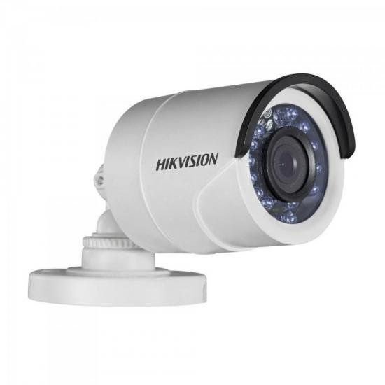 Camera Bullet FLEX (4 em 1) HDTVI 2,8MM 20M 1MP 720P IP66 Plastico DS-2CE16C0T-IRF Hikvision