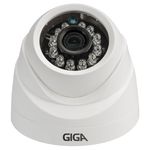 Camera Dome 3,6mm Infra 20m 1080p Open Full Hd (4 em 1) Sony Exmor Gs0026 Branco Giga