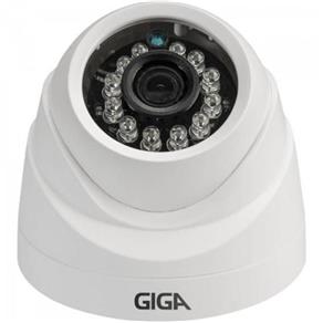Camera Dome 3,6MM INFRA 20M 1080P OPEN FULL HD (4 em 1) SONY EXMOR GS0026 Branco Giga