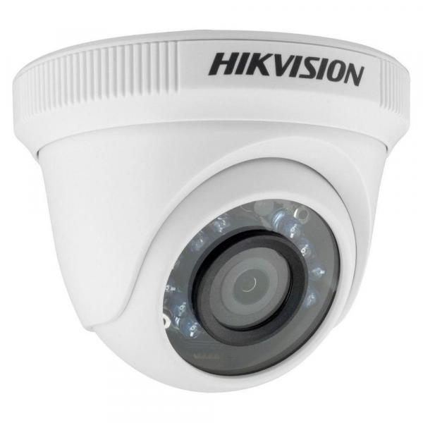 Câmera Dome Hikvision 4.0 Plastico Ds-2ce56d0t-irpf 2.8 4em1