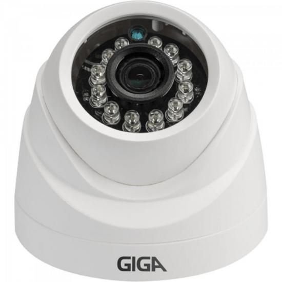 Camera Dome 3,2mm Infra 20m 720P AHD PLUS GSHDP20DB Branco G - Giga