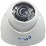 Câmera Mini Dome Clear Ir 15m 2,8mm 1.0mp Ahd-Metal Branca