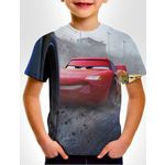 Camiseta Carros 3 Infantil Estampa Total Infantil