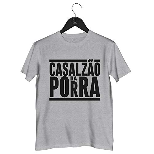 Camiseta Casalzão da Porra | Cinza - GG