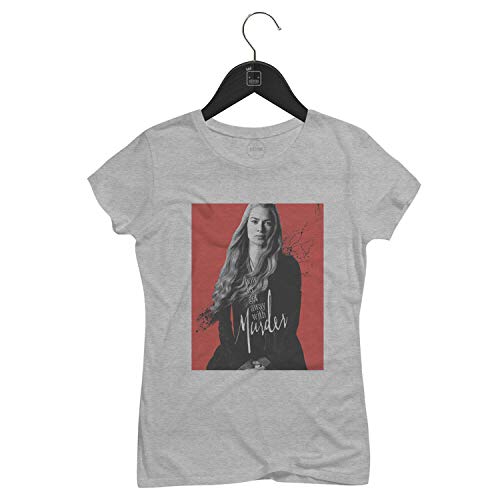 Camiseta Feminina Cersei Lannister | Cinza - GG