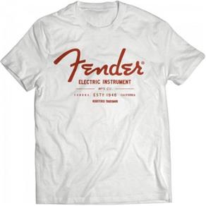 Camiseta Fender Electric Instruments - BRANCO - M