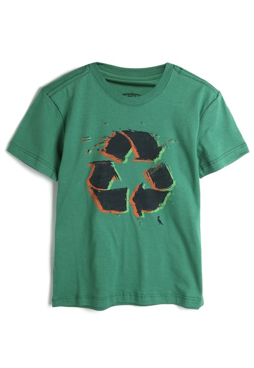 Camiseta Reserva Mini Infantil Recicle Verde