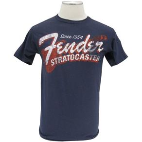 Camiseta Since 1954 Strat Fender - XG - Azul
