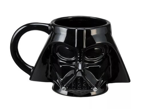 Caneca 3D Porcelana Darth Vader 400 Ml