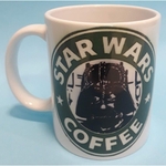 Caneca De Porcelana Star Wars Coffee 006