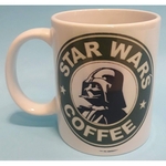 Caneca De Porcelana Star Wars Coffee 009