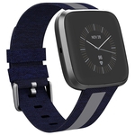 Canvas Strap Watch para Fitbit Versa 2 / versa / versa Lite