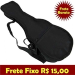 Capa Acolchoada Para Ukulele Bass Luxo Nylon 600 Promoção