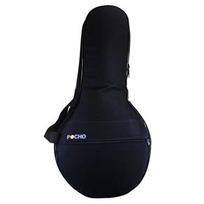Capa Bag Case Banjo Acolchoada Impermeável com Bolso Extra Luxo - Preto