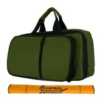 Capa Bag Clarinete Extra Luxo Verde Lp Bags
