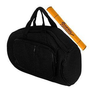 Capa Bag Flugel Extra Luxo C/ Bolsos Cor Preto Lp Bags