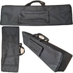 Capa Bag Para Teclado Alesis V49 Nylon Master Luxo Preto