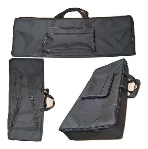 Capa Bag Master Luxo para Piano Yamaha Tyros 4 Preto - Jpg