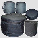 Capa Bag P/ Bateria 5 Pçs Acolchoada Nylon 600 Resistente