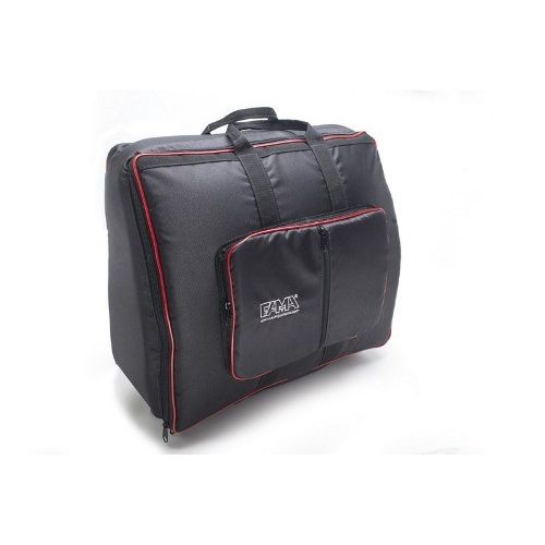 Capa Bag para Acordeon 120 Baixos Master Luxo Vivo Vermelho