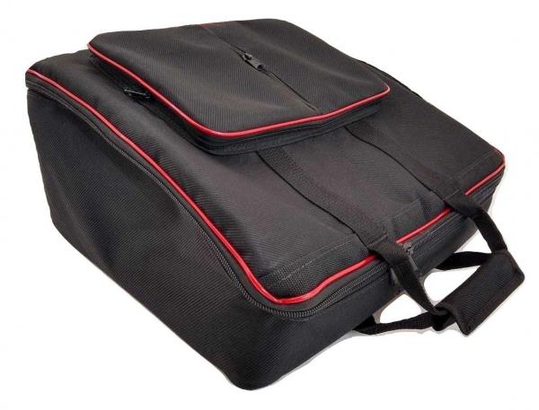 Capa Bag para Acordeon 80 Baixos Master Luxo Vivo Vermelho - Fama