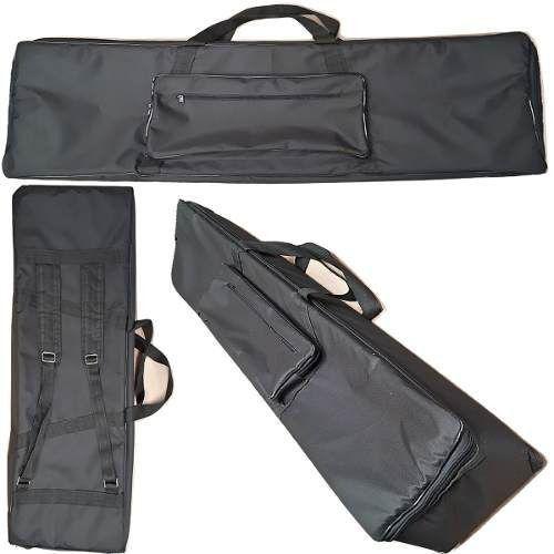 Capa Bag para Teclado Kurzweil Pc3 Le8 Master Luxo Preto - Jpg