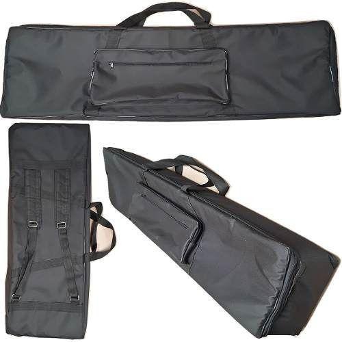 Capa Bag Master Luxo para Teclado Korg Tr76 Nylon (preto) - Jpg