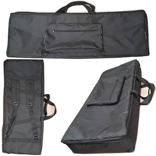 Capa Bag para Teclado Master Luxo Akai Mpk 61 Nylon Preto - Jpg