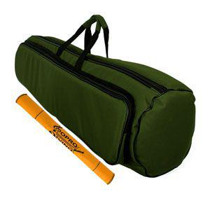 Capa Bag Trombone Longo Extra Luxo C/ Bolsos Verde Lp Bags