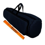 Capa Bag Trombone Longo Extra Luxo C/ Bolsos Azul Lp Bags