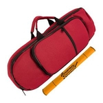 Capa Bag Trompete Extra Luxo C/ Bolsos Cor Vinho Lp Bags