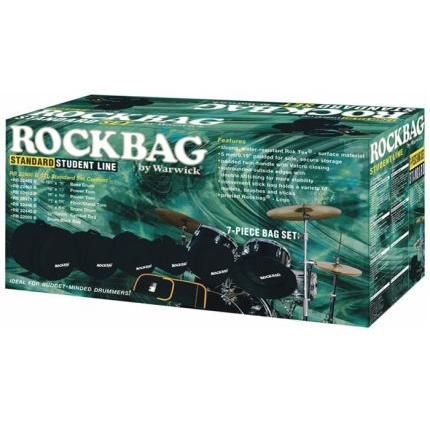 Capa Completa para Bateria Preta Fusion I Rb22900 Rockbag