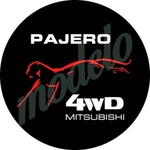 Capa Estepe Pneu Exclusiva Mitsubishi Pajero TR4 4WD CN975 - Lorben