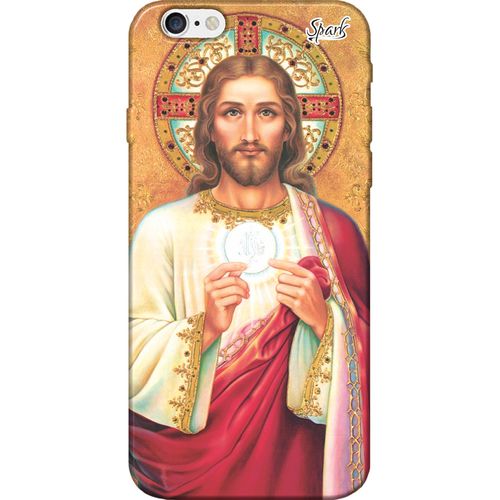 Capa para Celular Iphone 8 Plus - Spark Cases - Jesus Cristo