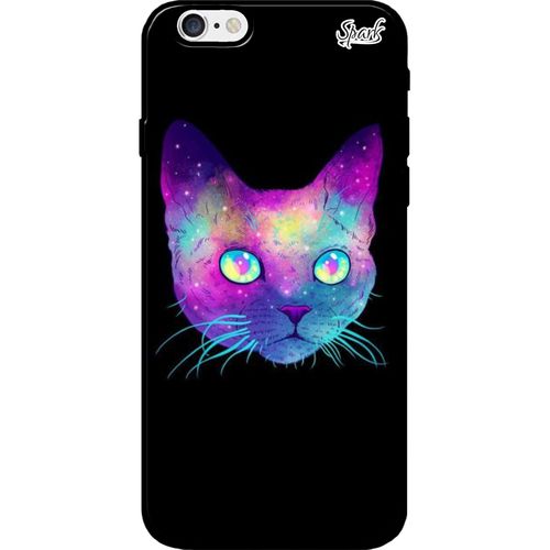 Capa para Celular Iphone Xr - Spark Cases - Gato Neon
