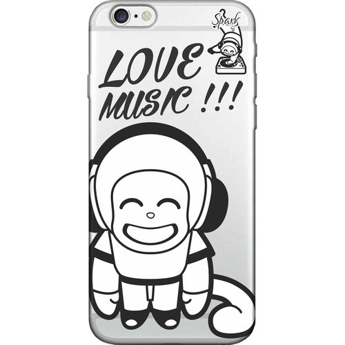 Capa para Celular Iphone 6 - Spark Cases - Love Music!!!