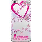 Capa para Celular Iphone 7 - Spark Cases - Coração Rosa Love