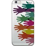 Capa para Celular Iphone 6 - Spark Cases - Mãos Coloridas