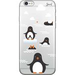 Capa para Celular Iphone 6 Plus - Spark Cases - Pinguins