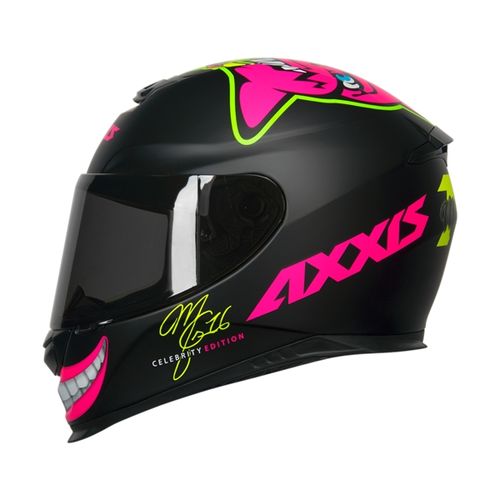 Capacete Axxis Eagle Mg16 Celebrity Edition By Marianny Preto Fosco