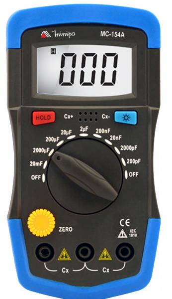 Capacimetro Digital para Medidas Precisas de Capacitância - MC-154A - Minipa