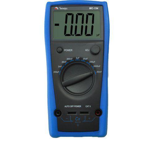 Capacimetro Digital Portatil MC154 Minipa