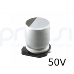 Capacitor Eletrolítico 100UF/ 50V - SMD