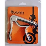 Capotraste Para Violão E Guitarra Dolphin Delrin Prata 26382