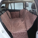 Car Pad Traseira Double Deck Grande Luxo, Dog Car Pad, Almofada Car Waterproof, Tampa De Assento De Carro Com Segurança Buckle