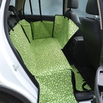 Car Pad traseira Double Deck Grande Luxo, Dog Car Pad, Almofada Car Waterproof, tampa de assento de carro com segurança Buckle