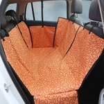 Car Pad traseira Double Deck Grande Luxo, Dog Car Pad, Almofada Car Waterproof, tampa de assento de carro com segurança Buckle Lostubaky