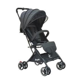 Carrinho de Bebê It Black (Preto - Leve e Extremamente Compacto) - Burigotto