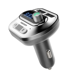 Carro Multifuction Adaptador MP3 player de rádio Bluetooth mãos livres Dual USB Carregador rápido FM Transmitter